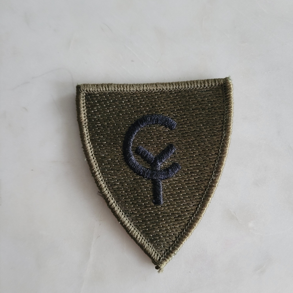 Army 38th Infantry patch green